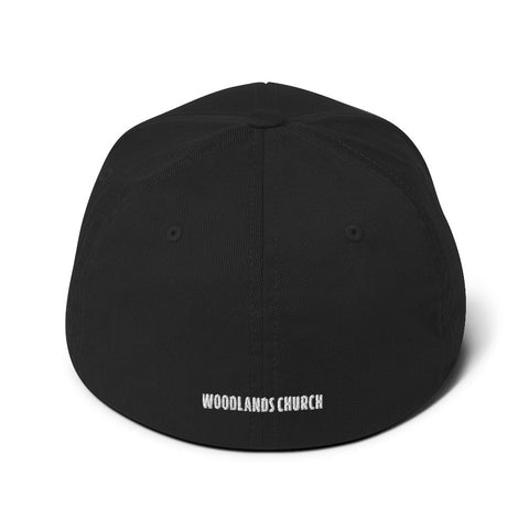Woodlands Church Icon - FlexFit Hat - Wears The MountainWears The Mountain
