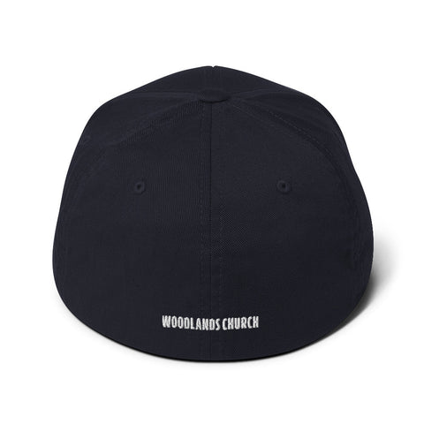 Woodlands Church Icon - FlexFit Hat - Wears The MountainWears The Mountain