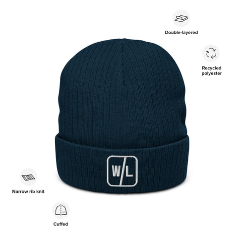 Woodlands Church Icon - Ribbed Knit Beanie - Wears The MountainWears The Mountain