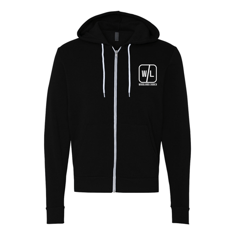 Woodlands Church Icon - Zip-up Hoodie - Wears The MountainSweaters/HoodiesPrint Melon Inc.