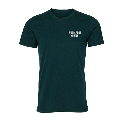 Woodlands Church - Premium Jersey T - Wears The MountainT-ShirtsPrint Melon Inc.