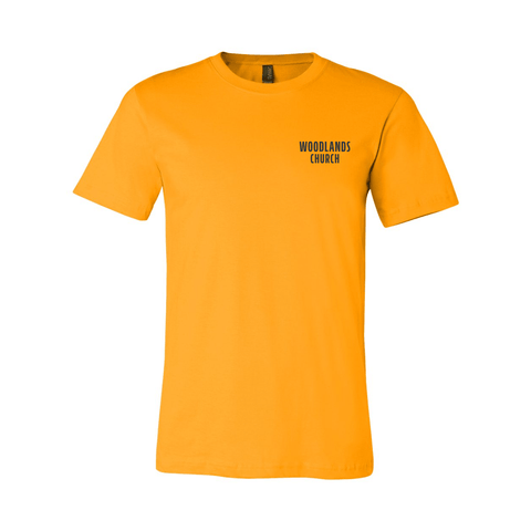 Woodlands Church Volunteer (2 sided) - Premium Jersey T - Wears The MountainT-ShirtsPrint Melon Inc.