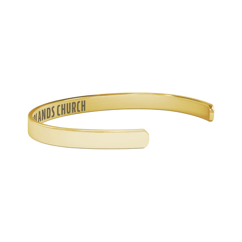 Woodlands Church Your Story - Women's Stainless Bracelet - Wears The MountainJewelryteelaunch