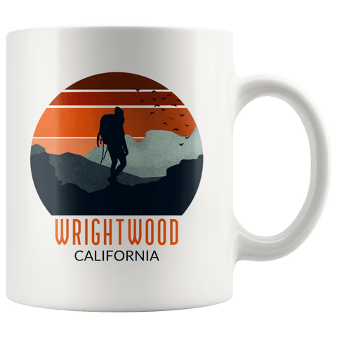 Wrightwood Backpacker Sunset - Accent Mug - Wears The MountainDrinkwareteelaunch